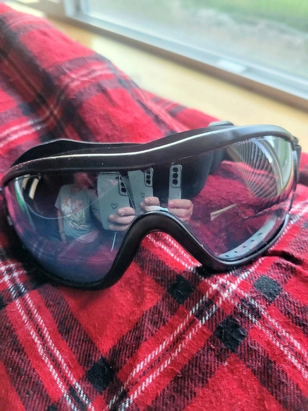 Kids Black Sport Sunglasses Like New